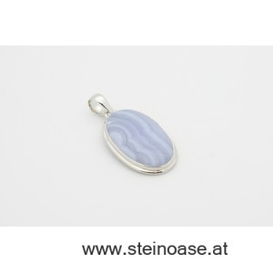 Anhänger Chalcedon blau